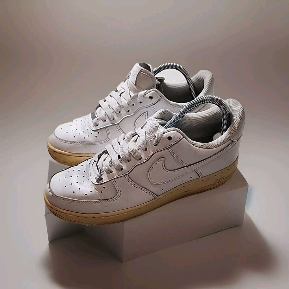 Nike Shoes Sneakers Air Force 1 Low '07 Y2K Retro Triple White Trainers Mens 8.5
